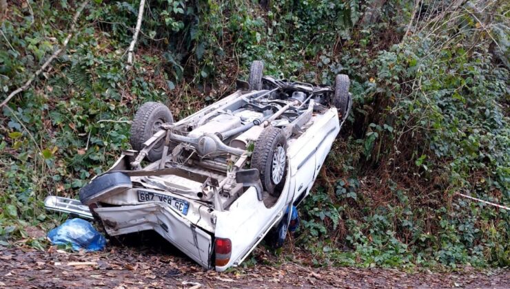 Rize’de feci trafik kazası: 1 ölü