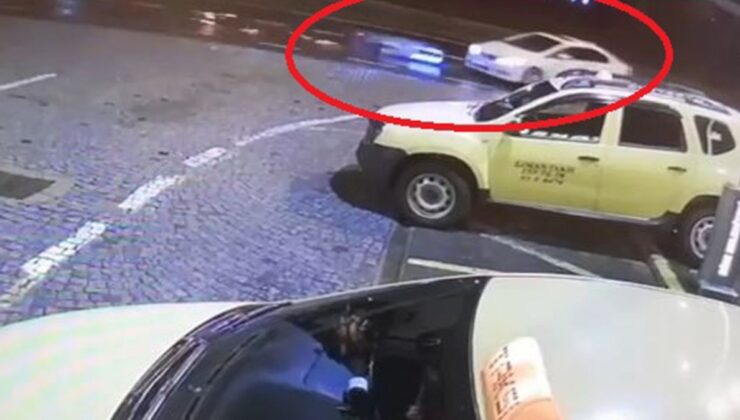 Rize’de motosikletin otomobile çarptığı kaza kamerada: 1 ölü