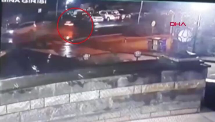 Rize’de yaya geçidinde kaza kamerada