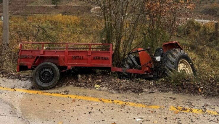 Sakarya’da traktör devrildi: 1 ölü, 3 yaralı