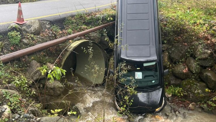 Sakarya’da yabancı turistleri taşıyan minibüs kaza yaptı: 3 yaralı