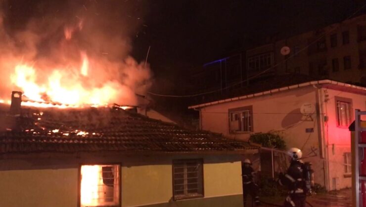 Samsun’da ev yangını