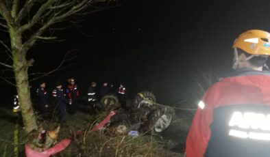 Samsun’da traktörün devrilmesi sonucu bir kişi yaşamını yitirdi