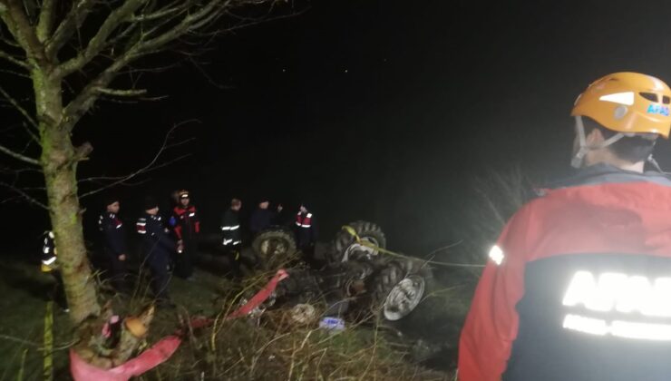 Samsun’da traktörün devrilmesi sonucu bir kişi yaşamını yitirdi