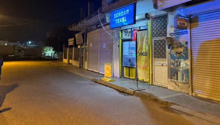 Şanlıurfa’da büfeden alkol alan babasını vurdu