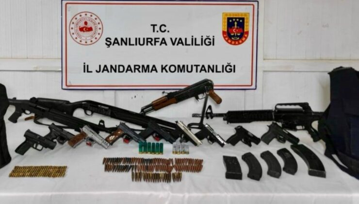 Şanlıurfa’da silah kaçakçılığı operasyonu: 7 gözaltı
