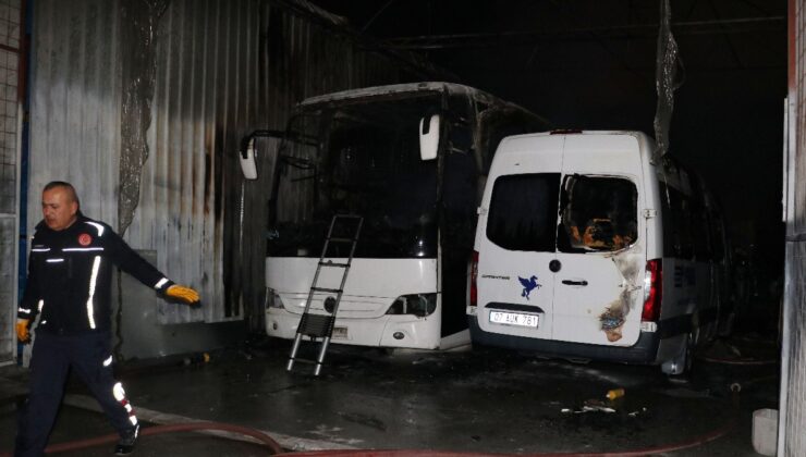 Antalya’da oto tamir dükkanında feci ölüm