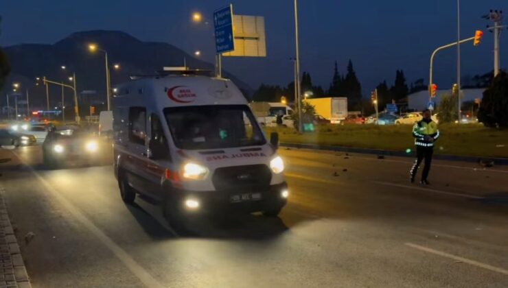 Aydın’daki trafik kazasında 4 kişi yaralandı