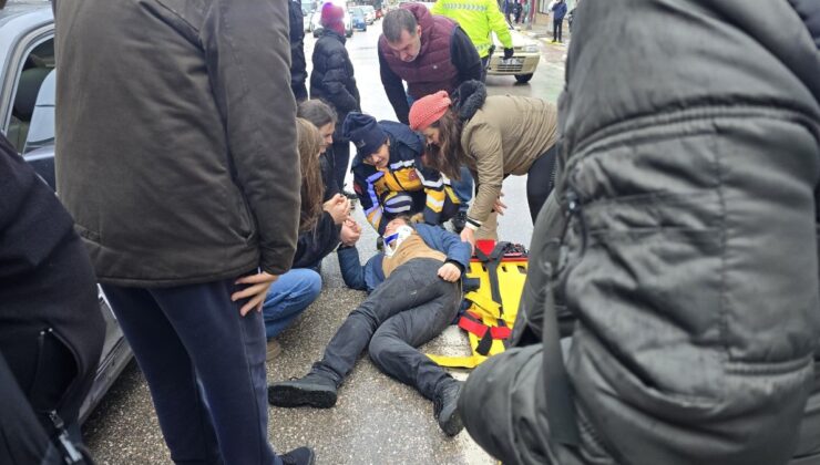 Balıkesir’de otomobil, 11 yaşındaki çocuğun ayağının üzerinden geçti