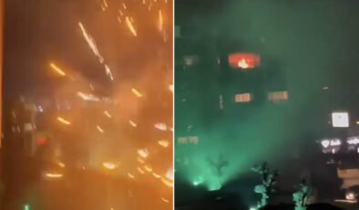 Bursa’da yılbaşı kutlarındaki havai fişekler, evi alev topuna çevirdi
