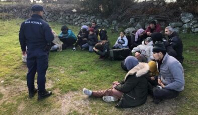 Çanakkale’de kaçak göçmen operasyonu