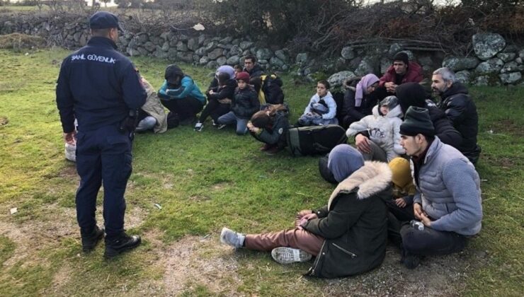 Çanakkale’de kaçak göçmen operasyonu