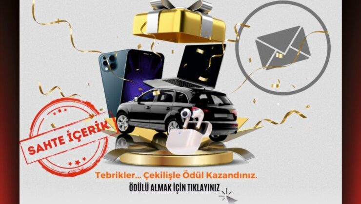 Denizli Emniyet Müdürlüğü’nden ‘çekiliş dolandırıcılığı’ uyarısı