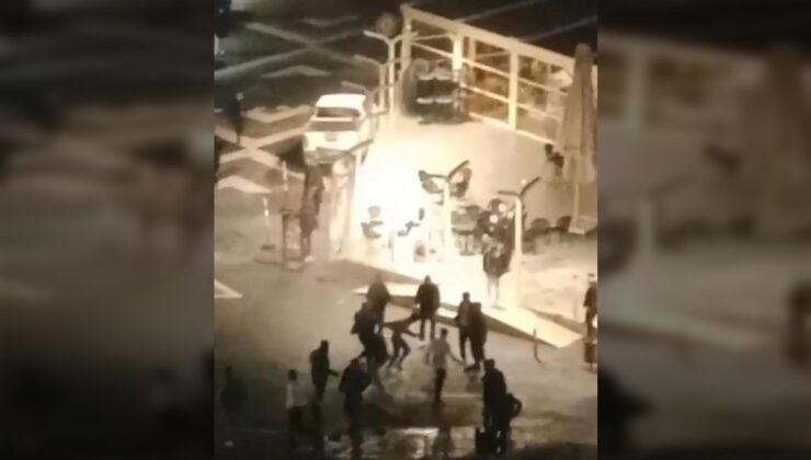 Diyarbakır’da tekme tokat kavga kameraya yansıdı