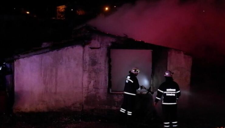 Edirne’de alkollü şahıs yangından son anda kurtarıldı