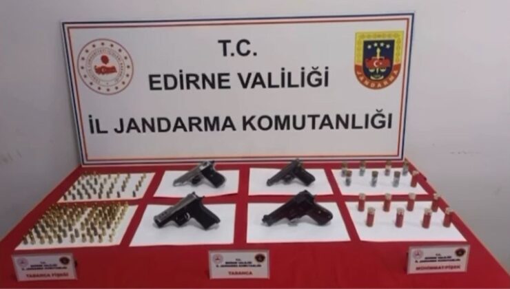 Edirne’de kaçakçılara yönelik operasyonda 8 şüpheli yakalandı