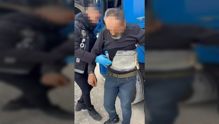 Edirne’de kokaini vücuduna saran tır sürücüsü tutuklandı