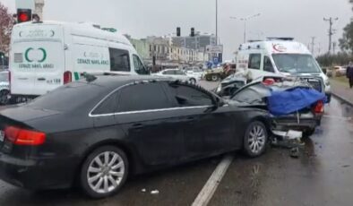 Gaziantep’te zincirleme kaza: 1 ölü