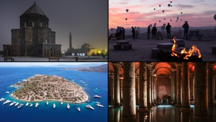 Geçen yıl turizm amaçlı toplam tüketim 2,3 trilyon TL oldu