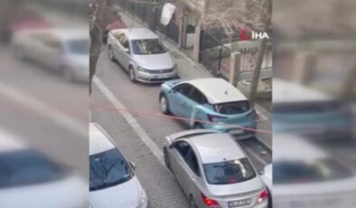 İstanbul Avcılar’da 17 yaşındaki ehliyetsiz sürücü 8 araca birden çarptı