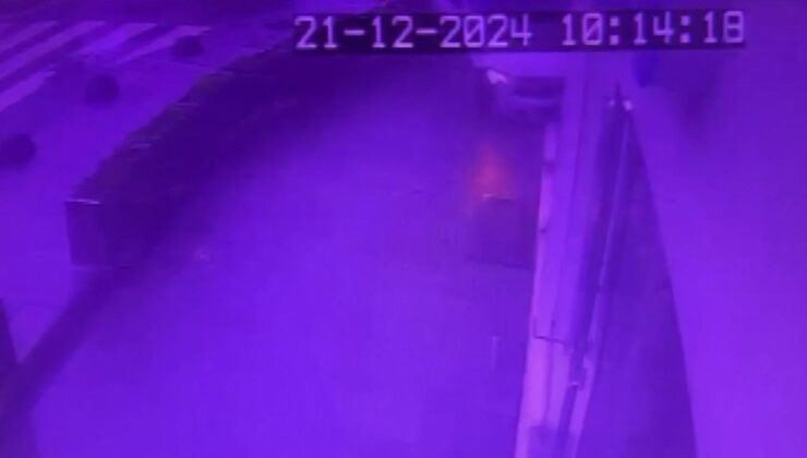 İstanbul’da otomobil giyim mağazasına girdi