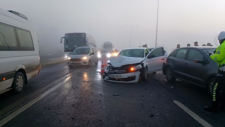 İstanbul’da sis kazaya neden oldu