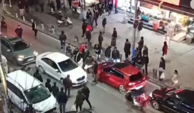 İstanbul’da yaşanan kavgalar kamerada