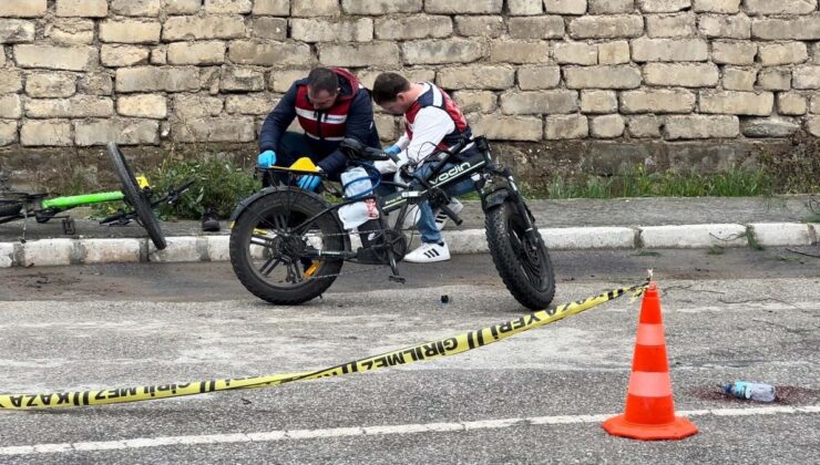 İzmir’de istinat duvarından yola düşen bisikletli çocuk öldü