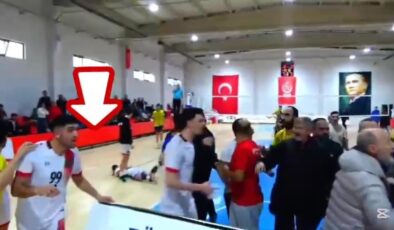Kocaeli’de taraftarlar karşı takımın voleybolcularına saldırdı: 3 yaralı