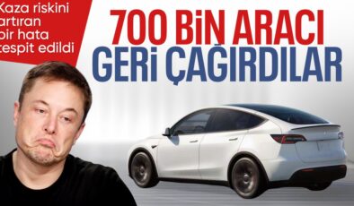 Lastik basıncını bildiren sistem aksadı! Tesla ABD’de 700 bin aracını geri çağırdı