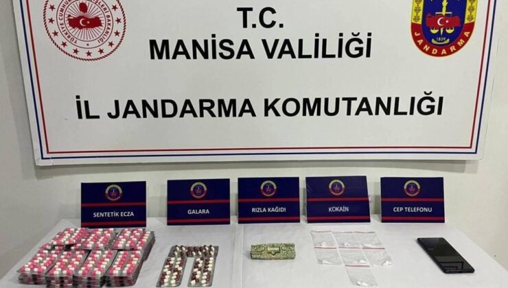 Manisa’da bir evde kokain ele geçirildi