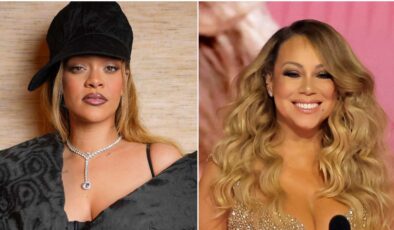 Mariah Carey, Rihanna’nın göğsünü açıp imza attı! O anlar sosyal medyada gündem oldu