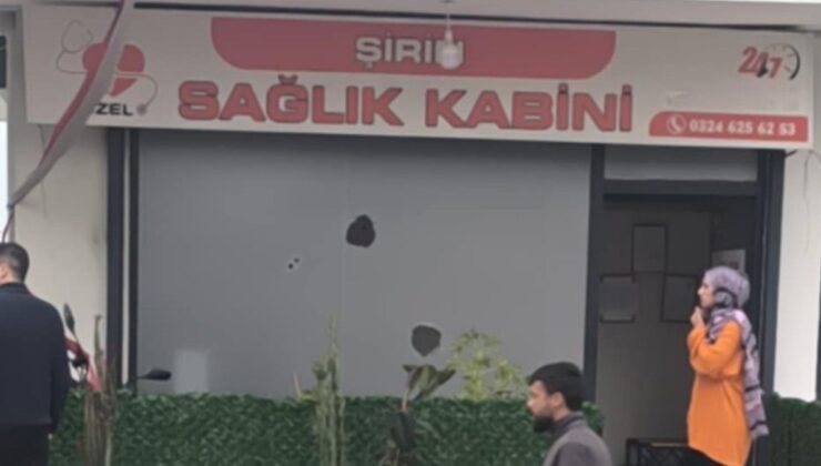 Mersin’de sağlık kabinine silahlı saldırının gerekçesi pes dedirtti