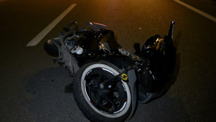 Muğla’da hafif ticari araçla çarpışan motosikletin sürücüsü ağır yaralandı