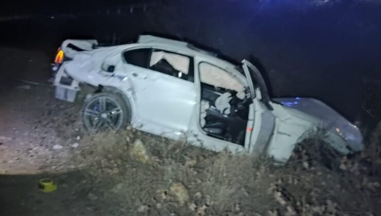 Nevşehir’de otomobil şarampole devrildi: 1 ölü, 3 yaralı