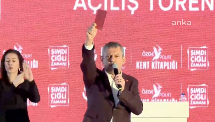 Özgür Özel kırmızı kart çıkartıp meydan okudu: Bu martta seçim yapalım