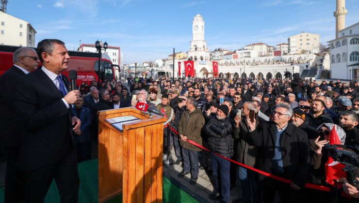 Özgür Özel, Konya’da arabaşı çorbası üzerinden enflasyon hesabı yaptı