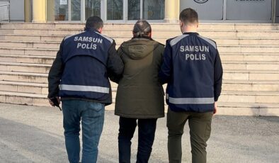 Samsun’da 17 yıl 10 ay hapis cezası ile aranan şahıs lokantada yakalandı