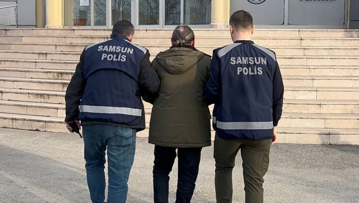 Samsun’da 17 yıl 10 ay hapis cezası ile aranan şahıs lokantada yakalandı