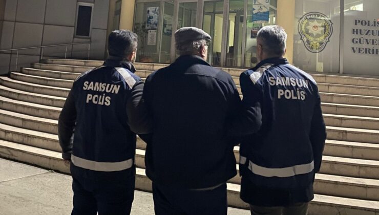 Samsun’da 45 yıl hapis cezası bulunan şahıs yakayı ele verdi