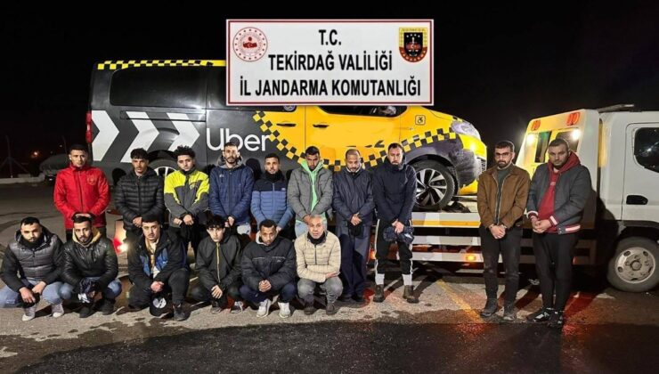 Tekirdağ’da göçmen kaçakçılığı: 2 organizatör yakalandı