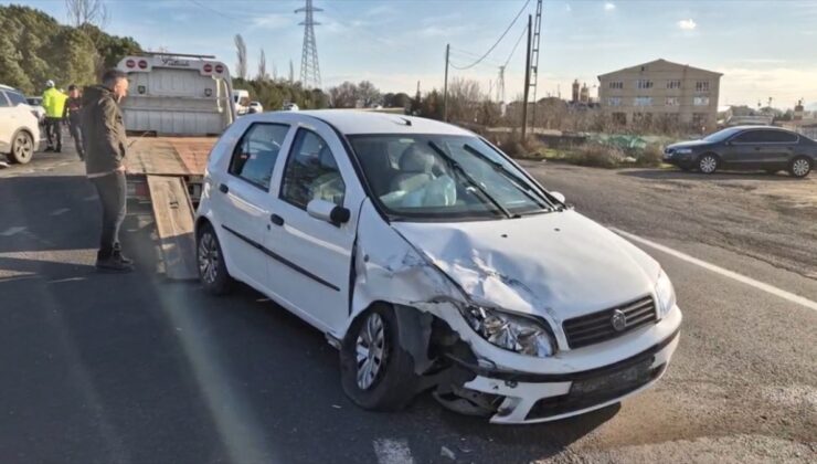 Tekirdağ’da otomobille cip çarpıştı: 6 yaralı