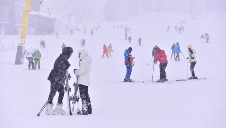 Uludağ’da sezon hızlı başladı