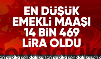 Vedat Işıkhan: En düşük emeklilik aylığı 14 bin 469 lira oldu