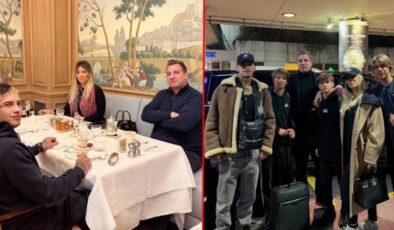 Wanda Nara eski kocası Maxi Lopez ve yeni sevgili L-Gante’yle bir araya geldi