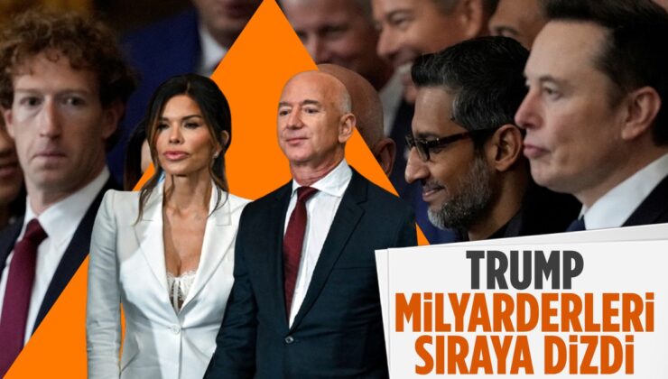 ABD’nin teknoloji devleri Trump’ın yemin töreninde