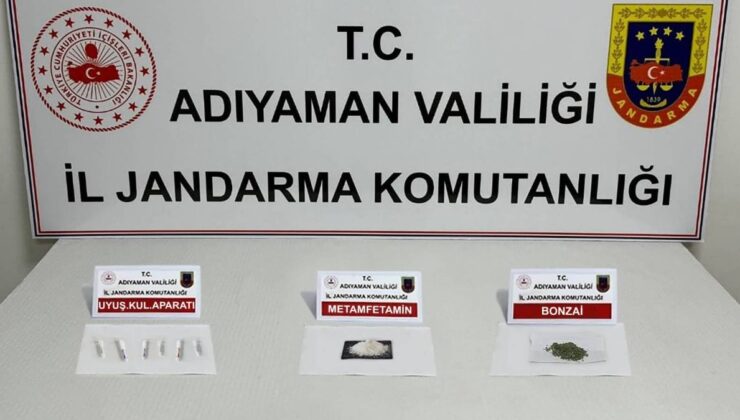 Adıyaman’da uyuşturucu operasyonu