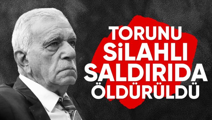 Ahmet Türk’ün torunu silahlı saldırıda yaşamını yitirdi