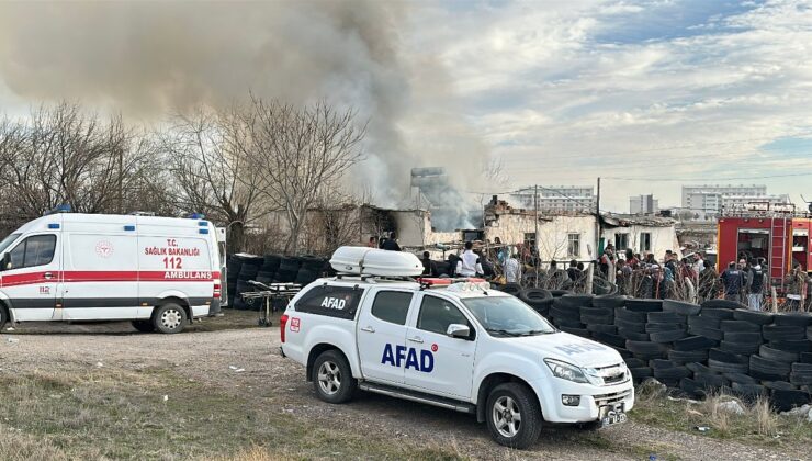 Aksaray’da 3 yaşındaki çocuk yangında can verdi