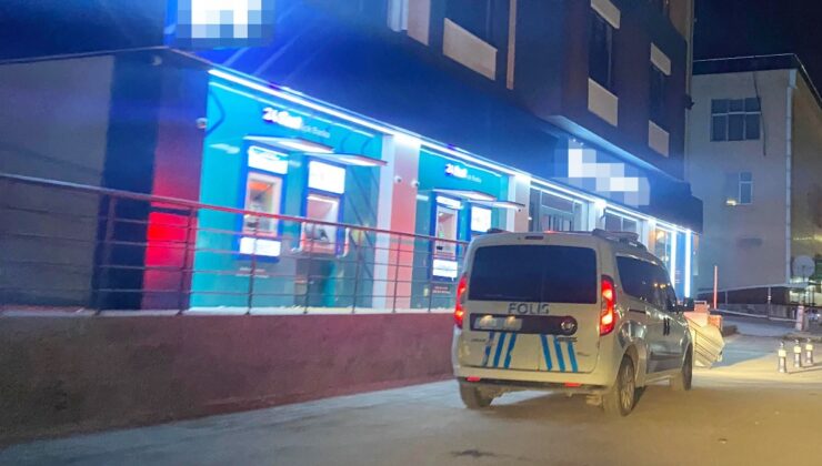 Aksaray’da banka alarmı polisi harekete geçirdi